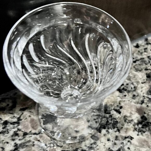 4 Colony Crystal by Fostoria fruit oyster cup Pattern Code: FOSCOLO - Picture 6 of 8